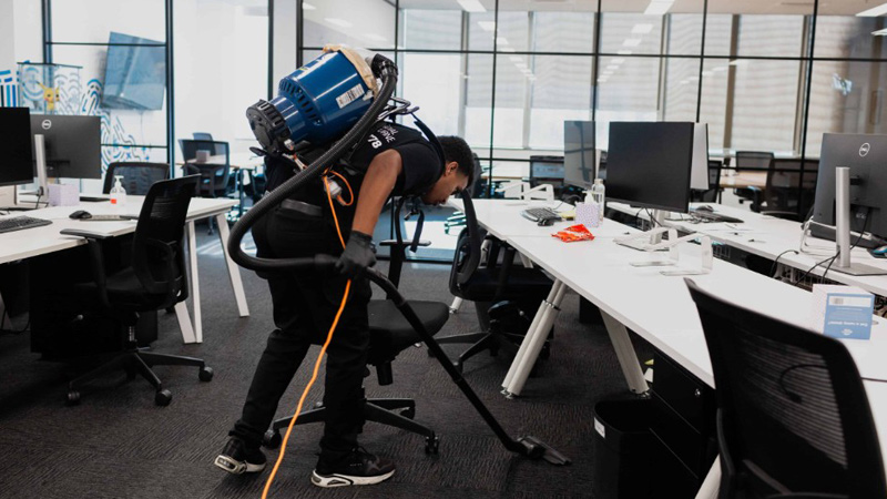 ACS Commercial Cleaning conducts office cleaning