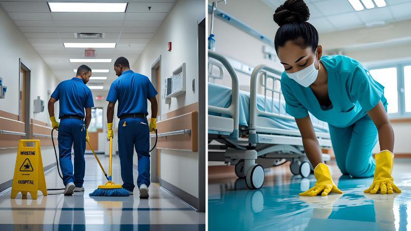 Medical centre cleaning conducted by cleaners of ACS Commercial Cleaning